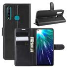 Litchi Texture Horizontal Flip Leather Case for VIVO Z5X/Z1 Pro, with Wallet & Holder & Card Slots(black) - 1