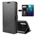 R64 Texture Single Fold Horizontal Flip Leather Case for VIVO Z5X / Z1 Pro, with Holder & Card Slots & Wallet(black) - 1