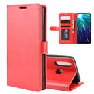 R64 Texture Single Fold Horizontal Flip Leather Case for VIVO Z5X / Z1 Pro, with Holder & Card Slots & Wallet(red) - 1