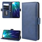 Wallet Stand Leather Cell Phone Case for VIVO Z5X / Z1 Pro，with Wallet & Holder & Card Slots(Dark Blue) - 1