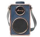 CM-3 Retro Super Bass Mini Portable Speaker Usb Handfree Small Music Speaker Mp3 Player With Microphone(Navy blue) - 1