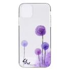 For iPhone 11 Pro Max Stylish and Beautiful Pattern TPU Drop Protection Case (Dandelion) - 1