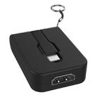 USB Type C Portable Adapter Keychain to HDMI 4K VGA 1080P Displayport Mini DP 4K 60Hz Converter for MacBook Samsung S9/S8+ - 1