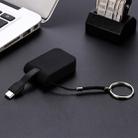 Portable Keychain USB-C USB 3.1 Type C Male to VGA Female 2K 1080P Display Monitor Adapter Convertor Cable for Macbook - 2