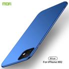 For iPhone 11 MOFI Frosted PC Ultra-thin Hard Case (Blue) - 1
