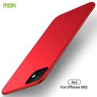 For iPhone 11 MOFI Frosted PC Ultra-thin Hard Case (Red) - 1