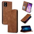 Retro Skin Feel Business Magnetic Horizontal Flip Leather Case for Google Pixel 4(Brown) - 1