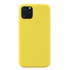 Frosted Solid Color TPU Protective Case for iPhone 11 Pro(Yellow) - 1