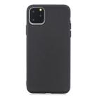 Frosted Solid Color TPU Protective Case for iPhone 11 Pro Max(Black) - 1