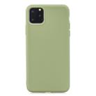 Frosted Solid Color TPU Protective Case for iPhone 11 Pro Max(Pea Green) - 1