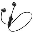 DL-33 5.0 Wireless Bluetooth Earphone Insert Card Sports Sweat-proof Earphone Bass Stereo Earbud(Black) - 1