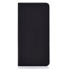 Ultra-thin Voltage Plain Magnetic Suction Card For Xiaomi Redmi Note 7  TPU+PU Mobile Phone Jacket with Chuck and Bracket.(Black) - 1