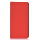 Ultra-thin Voltage Plain Magnetic Suction Card For Xiaomi Redmi Note 7  TPU+PU Mobile Phone Jacket with Chuck and Bracket.(Red) - 1