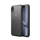Scratchproof TPU + Acrylic Protective Case for iPhone XR(Black) - 1