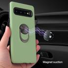360 Rotary Multifunctional Stent PC+TPU Case for Galaxy S10+ ,with Magnetic Invisible Holder(Rose Gold) - 9