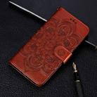 Mandala Embossing Pattern Horizontal Flip Leather Case for Xiaomi Mi CC9e / A3, with Holder & Card Slots & Wallet & Photo Frame & Lanyard(Brown) - 1