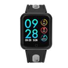 P68 1.3 inch IPS Color Screen Smartwatch IP68 Waterproof,Silicone Watchband,Support Call Reminder/Heart Rate Monitoring/Blood Pressure Monitoring/Sleep Monitoring/Blood Oxygen Monitoring(Gray) - 1