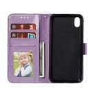 Lace Flower Embossing Pattern Horizontal Flip Leather Case for Xiaomi Redmi 7A , with Holder & Card Slots & Wallet & Photo Frame & Lanyard(Purple) - 4