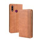 Magnetic Buckle Retro Crazy Horse Texture Horizontal Flip Leather Case for LG W10,with Holder & Card Slots & Photo Frame(Brown) - 1