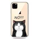 For iPhone 11 Pattern Printing Soft TPU Cell Phone Cover Case (NO cat) - 1