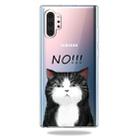 Pattern Printing Soft TPU Cell Phone Cover Case For Galaxy Note10+(NO Cat) - 1