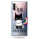 Pattern Printing Soft TPU Cell Phone Cover Case For Galaxy Note10+(Batman) - 1