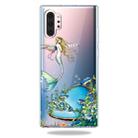 Pattern Printing Soft TPU Cell Phone Cover Case For Galaxy Note10+(Mermaid) - 1