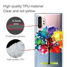 Pattern Printing Soft TPU Cell Phone Cover Case For Galaxy Note10+(Painting Tree) - 3
