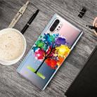 Pattern Printing Soft TPU Cell Phone Cover Case For Galaxy Note10+(Painting Tree) - 6