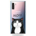 Pattern Printing Soft TPU Cell Phone Cover Case For Galaxy Note10(NO cat) - 1