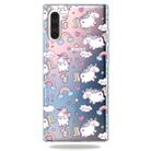 Pattern Printing Soft TPU Cell Phone Cover Case For Galaxy Note10(Bobima) - 1