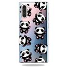 Pattern Printing Soft TPU Cell Phone Cover Case For Galaxy Note10(Cuddle a bear) - 1