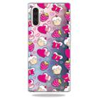 Pattern Printing Soft TPU Cell Phone Cover Case For Galaxy Note10(Strawberry Cake) - 1