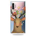 3D Pattern Printing Soft TPU Cell Phone Cover Case For Galaxy Note10+(Sika Deer) - 1