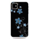 For iPhone 11 Pro Max Pattern Printing Embossment TPU Mobile Case (Small orchid) - 1