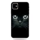 For iPhone 11 Pattern Printing Embossment TPU Mobile Case (Whiskered cat) - 1