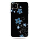 For iPhone 11 Pro Pattern Printing Embossment TPU Mobile Case(Small orchid) - 1