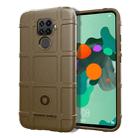 Full Coverage Shockproof TPU Case for Huawei Nove 5i Pro(Brown) - 1