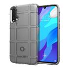 Full Coverage Shockproof TPU Case for  Huawei Nove 5 Pro(Grey) - 1