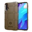 Full Coverage Shockproof TPU Case for  Huawei Nove 5 Pro(Brown) - 1
