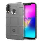 Full Coverage Shockproof TPU Case for  LG W30(Grey) - 1