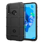 Full Coverage Shockproof TPU Case for Huawei Nova 5i(Black) - 1