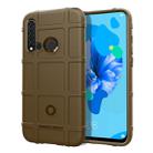 Full Coverage Shockproof TPU Case for Huawei Nova 5i(Brown) - 1