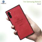 PINWUYO Shockproof Waterproof Full Coverage PC + TPU + Skin Protective Case  for Galaxy Note10(Red) - 1