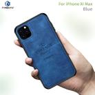 For iPhone 11 Pro Max PINWUYO Shockproof Waterproof Full Coverage PC + TPU + Skin Protective Case (Blue) - 1