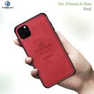 For iPhone 11 Pro Max PINWUYO Shockproof Waterproof Full Coverage PC + TPU + Skin Protective Case (Red) - 1