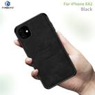 For iPhone 11 PINWUYO Shockproof Waterproof Full Coverage PC + TPU + Skin Protective Case (Black) - 1