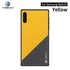 PINWUYO Honors Series Shockproof PC + TPU Protective Case for Galaxy Note10(Yellow) - 1