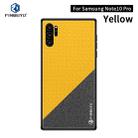 PINWUYO Honors Series Shockproof PC + TPU Protective Case for Galaxy Note10+(Yellow) - 1