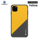 For iPhone 11 Pro PINWUYO Honors Series Shockproof PC + TPU Protective Case (Yellow) - 1